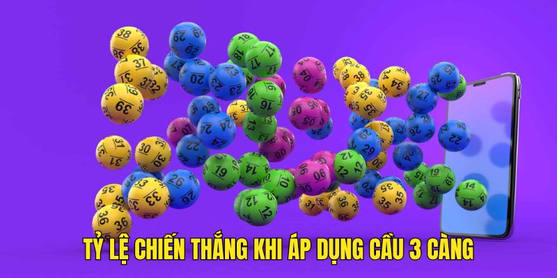 Thông tin về tỷ lệ trả thưởng của cách đánh 3 càng